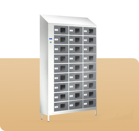 Inteligentne szafy wieloskrytkowe TECHCODE RFID występują w wielu wzorach dostosowanych do licznych zastosowań.