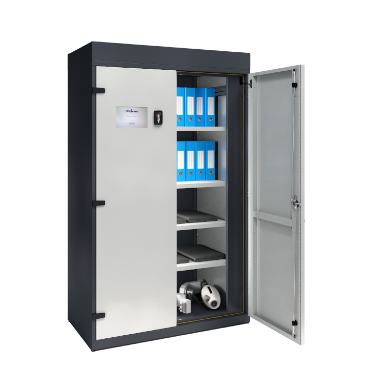 TECHCODE RFID office and tool cabinets are used where the highest security matters.