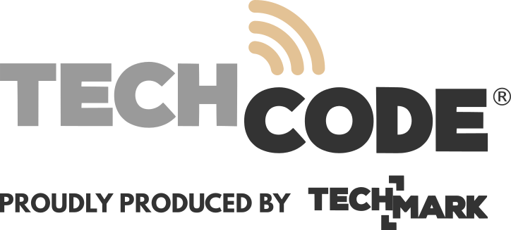 TECHCODE. Proudly produced by TECHMARK